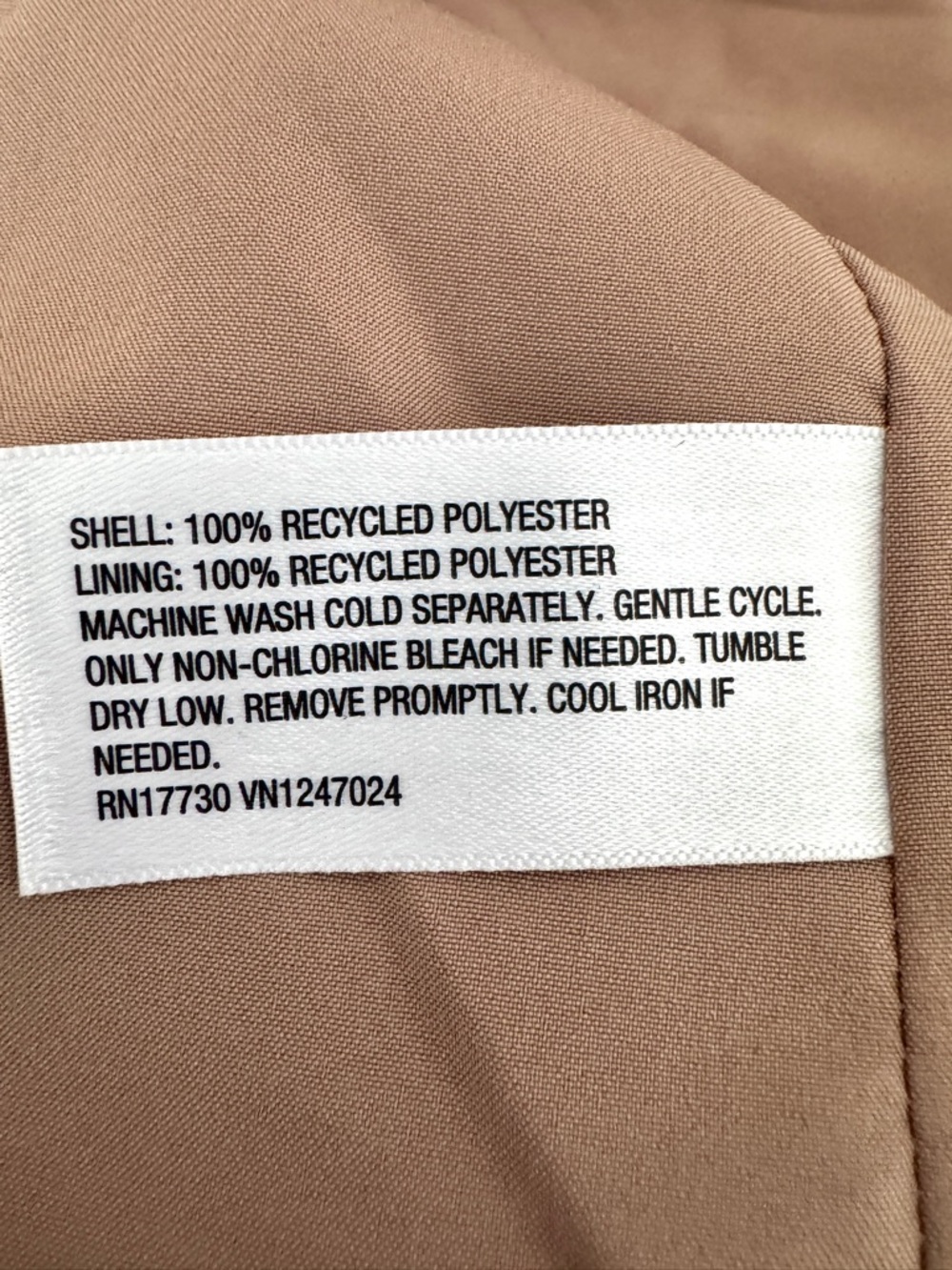 Ava & Viv Tan Lightweight Trench Coat, Size 1X - NWT - Picture 10 of 10
